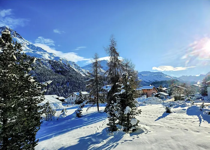 Modernes Alpenstudio Mit Bergblick, Pool Und Sauna アパート *